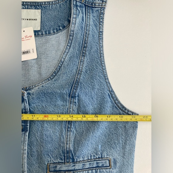 LUCKY BRAND | NWT Women’s Denim Vest - Picture 10 of 11